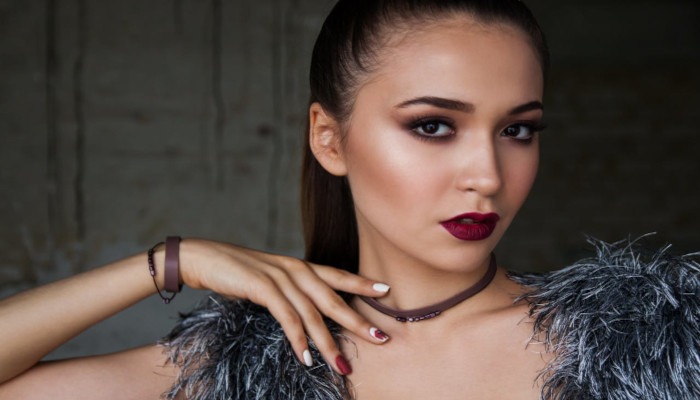 Makeup model c makeup model